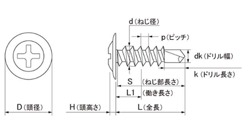 鉄 ジャックポイント(モドトラス)(ヤマヒロ製)の寸法図