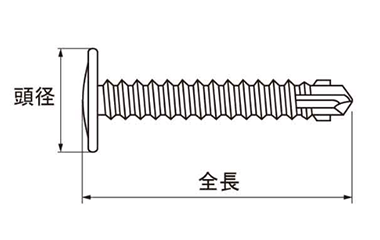 ステンレス SUS410 ダンバ シンワッシャーリーマ (粗目)(若井産業)の寸法図