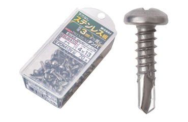 ステンレス SUS410 プレミアムダンバ シンワッシャー頭(粗目)(ハーフバリューパック)(若井製)の商品写真