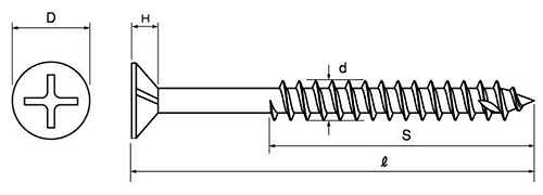 鉄(+)エクステリア タピックス フレキ(八尾製鋲)の寸法図