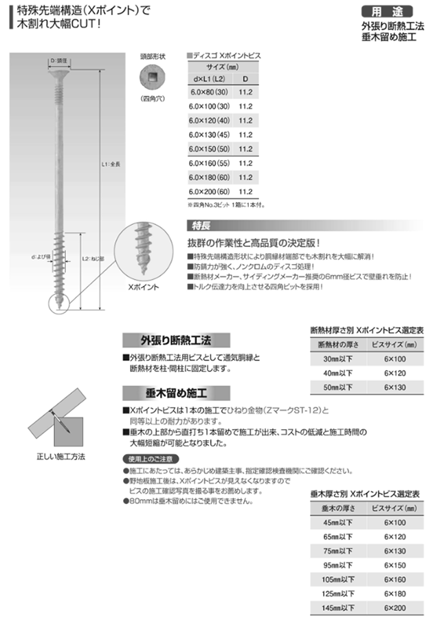 ショップ 若井産業Xポイントビス 130mm_緑DXP6130 | www.terrazaalmar