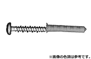ステンレスSUS410 偏心プラグ トラス座金頭 (ナイロン樹脂プラグ)(ドリル付)の商品写真