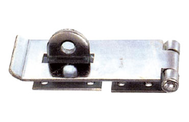 クマモト 鉄 強力掛金 (D-53)(皿木ねじ付)の商品写真