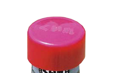 くい丸(打ち込み鋼管杭) カラーキャップ 赤色(10個入り)の商品写真