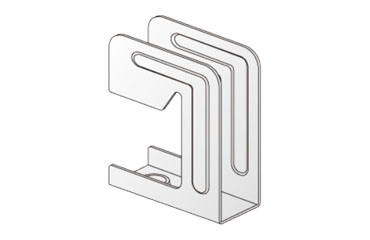 鉄 つりっこボーイB 支持金具 (H型/C型鋼用)(サワタ品)の商品写真