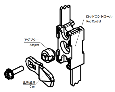 栃木屋 アダプター TEO-1121-U40の寸法図