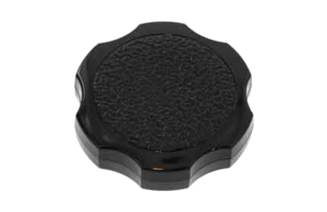 サムノブ(黒)(菊型) 六角穴付ボルト圧入用キャップのみの商品写真