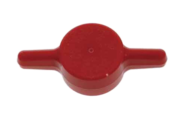 サムノブ(赤)(T型品) 六角穴付ボルト圧入用キャップのみの商品写真