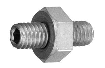 鋼 調整ボルトセット六角穴付き(ASH並目)(鉄ナット付)の商品写真