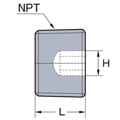 ステンレス 六角穴付テーパねじプラグ(沈み) NPT規格