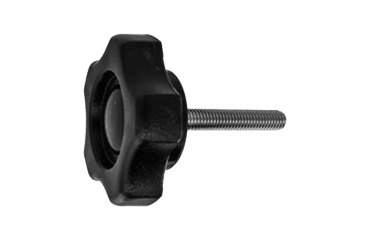 鉄 Gタイプ ノブボルト(G-1)黒 ABS樹脂(小型)の商品写真