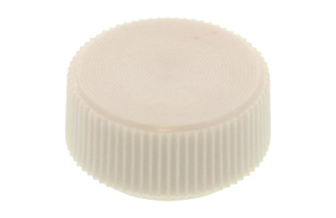 D-キャップ(白)(丸型ローレット付)六角穴付ボルト圧入用キャップのみの商品写真