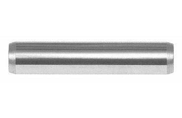 鋼 S45C-Q(焼入れ) 平行ピン・B種h7(マイナス公差) 両平先 (大喜多製)の商品写真