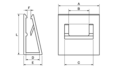 鋼材マーカー(配管用クリップ状識別カラーマーカー)の寸法図
