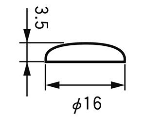 ポリエチレン セットキャップ (ムラコシ品用)(樹脂製)の寸法図