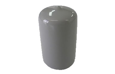 樹脂製 TS型筒キャップ (軟質塩化ビニール・グレー色)の商品写真