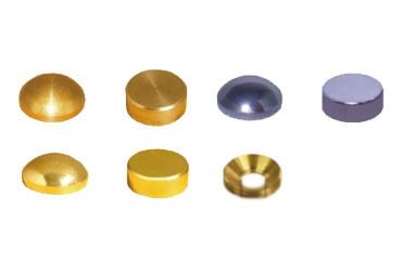 黄銅 太鼓鋲風ネジキャップ 丸形 (ダンドリビス)の商品写真