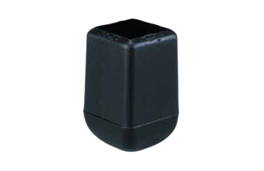 樹脂(PE) 角キャップ (角パイプ外かぶせ栓)(黒色)(A-)(大昌産業)の商品写真