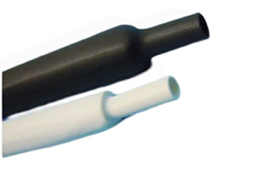 SZF2 難燃軟質熱収縮チューブ (黒色/白色)(2：1熱収縮)(デンカエレクトロン製)の商品写真