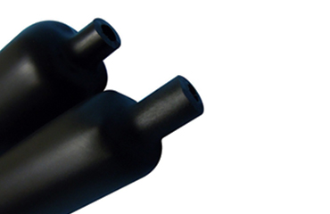 ロクイチ チューブ CF 黒色 (6：1熱収縮チューブ)(デンカエレクトロン品)の商品写真