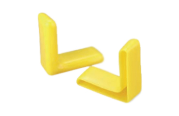 岩田製作所 保護キャップ Lアングル用 黄色(PVC/RoHS10)(HLYEL-B)(ボックス入)の商品写真