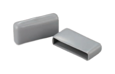 岩田製作所 保護キャップ フラットバー用 灰色(PVC/RoHS10)(HLGYF-B)(ボックス入)の商品写真