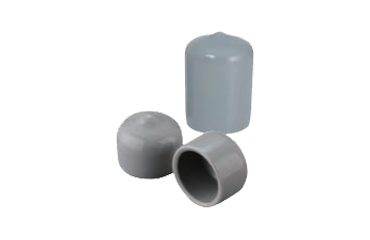 岩田製作所 保護キャップ 丸キャップ (六角穴付ボルト用)灰色(PVC