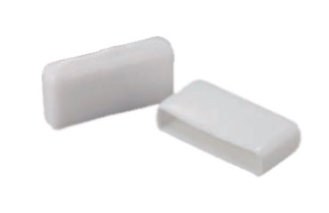 岩田製作所 保護キャップ フラットバー用 白色(PVC/RoHS10)(HLWHF-P)(パック入)の商品写真