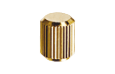 黄銅(カドミレス) ローレットナット(段付、袋型) NBNT-DG (金メッキ)の商品写真