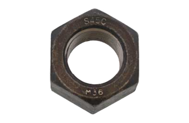 鋼 S25C(N) 10割六角ナット(1種)(細目)(焼きならし)の商品写真