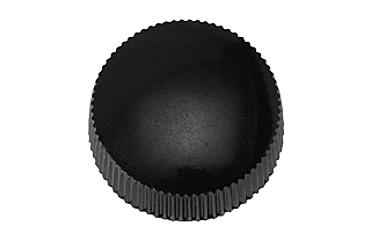 黒ユリヤ化粧ナット(L-1)20mm径 丸型 ねじ部黄銅の商品写真