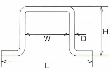 水本機械 ステンレス アンカー コンクリート用 AQKタイプの寸法図