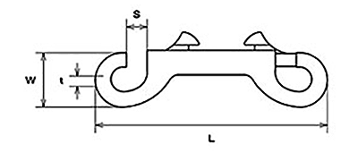 水本機械 ステンレス ダブルヘッドナスカン (DHN)の寸法図