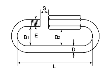 水本機械 ステンレス スピードキャッチの寸法図