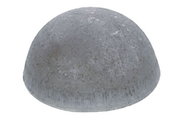 鉄 半球溶接キャップ (鋼管構造用、パイプ溶接等)の商品写真