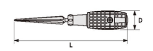 ライト精機 グリップシャーシ(GC)の寸法図