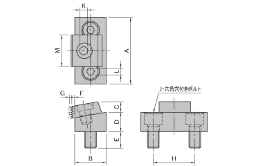 イマオ コンパクト トークランプの寸法図