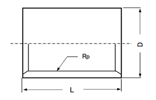 ナゴヤ (黒/白)継手 ソケットストレート(BS)の寸法図
