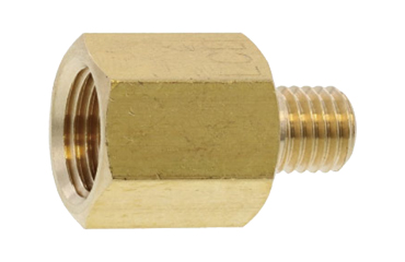 黄銅(C3604相当) グリスアダプター(オス+メスネジ変換)(三和金属工業)の商品写真
