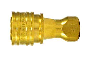 日東工器 SPカプラ TypeA BRASS FKM プラグ (P-A)(おねじ取付用/真鍮製)の商品写真