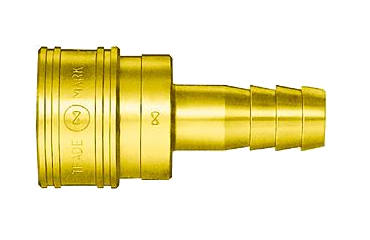 日東工器 TSPカプラ BRASS FKM TSH型 ソケット(ホース取付用/真鍮製)の商品写真