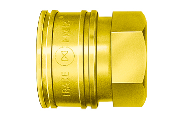 日東工器 TSPカプラ BRASS EPDM TSF型 ソケット(おねじ取付用/真鍮製)の商品写真