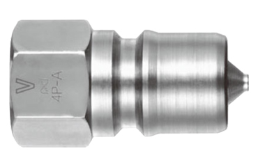 日東工器 SP-VカプラTypeA ステンレス (CR) プラグ(おねじ取付用)(●P-V-A)の商品写真