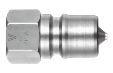 日東工器 SP-VカプラTypeA ステンレス (HNBR) プラグ(おねじ取付用)(●P-V-A)の商品写真
