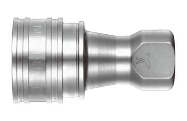 日東工器 SP-VカプラTypeA ステンレス (HNBR) ソケット(おねじ取付用)(●S-V-A)の商品写真