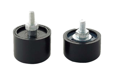 鋼 アジャスターSAJ型 自動調節機能付き 調整幅6mm (底部 PE樹脂)(ミリ、インチ)の商品写真