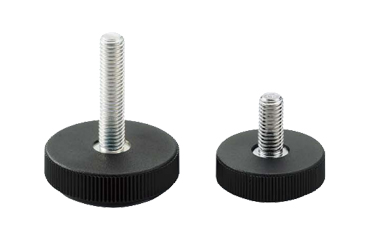 鋼 アジャスターMKR-N型 首振り機能付き (底部 エラストマー樹脂)(ミリ、インチ)の商品写真