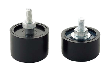 鋼 アジャスターSAJ型 自動調節機能付き 調整幅3mm (底部 PE樹脂)(ミリ、インチ)の商品写真