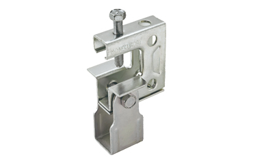 ネグロス 一般形鋼 リップみぞ形鋼用吊りボルト支持金具 (HB1T W/ フランジ厚3～24)の商品写真