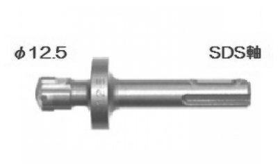 エフタイトアンカー専用ビット(FDSタイプ用)の寸法図